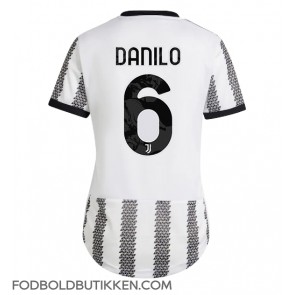Juventus Danilo #6 Hjemmebanetrøje Dame 2022-23 Kortærmet